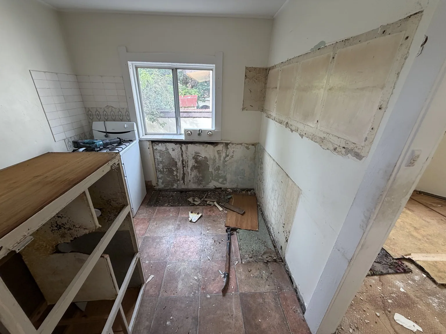 Kitchen strip-out